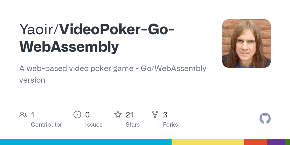 VideoPoker Go WebAssembly