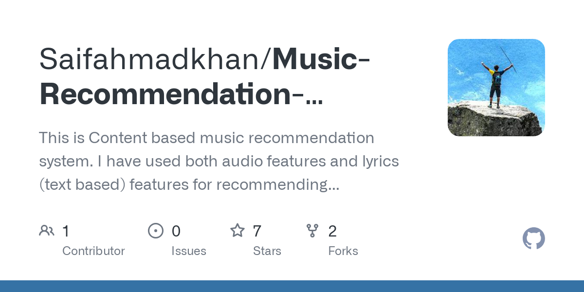 Music Recommendation System