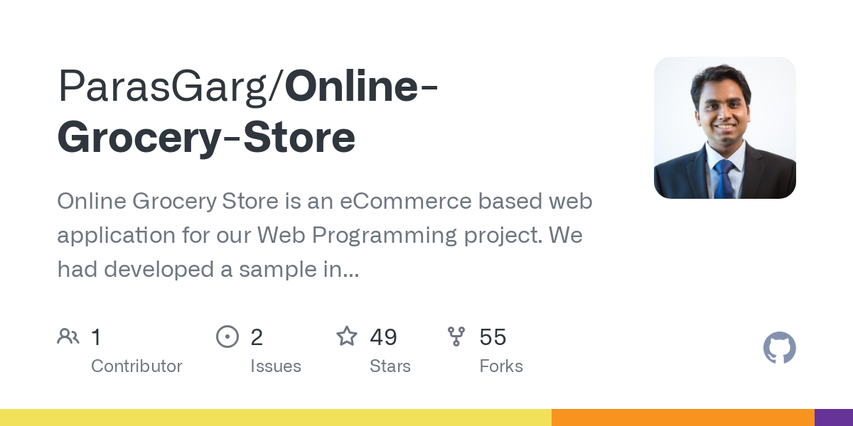 Online Grocery Store