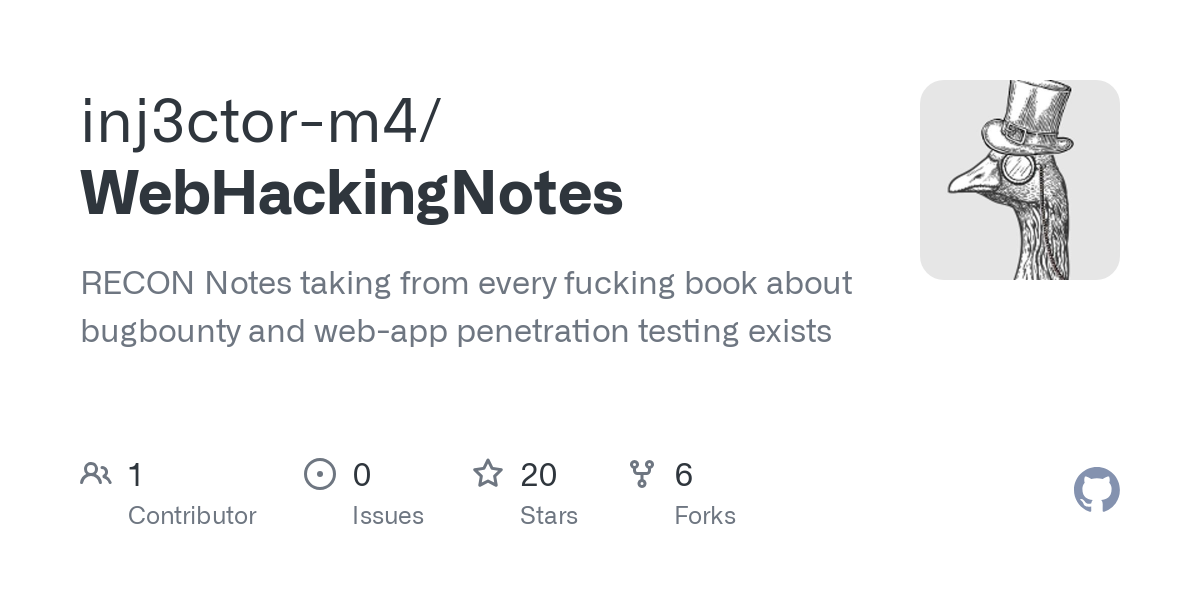 WebHackingNotes