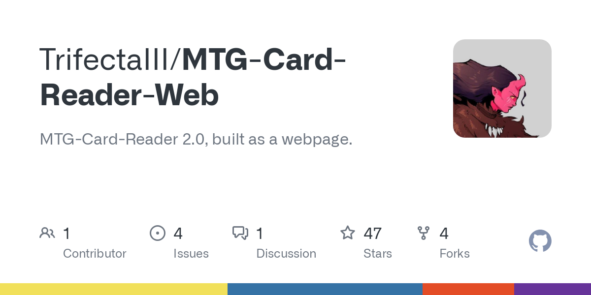MTG Card Reader Web