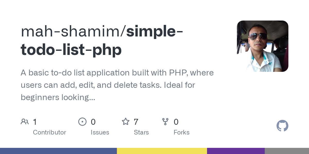 simple todo list php