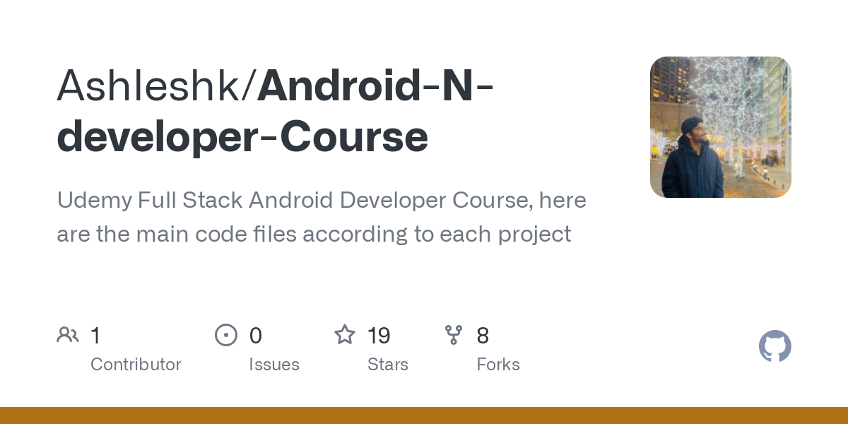 Android N developer Course