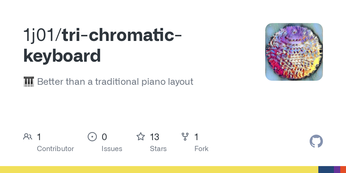 tri chromatic keyboard