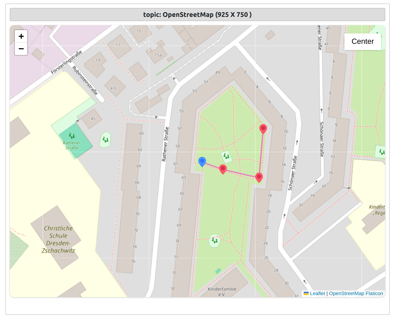 開放式街道地圖插件