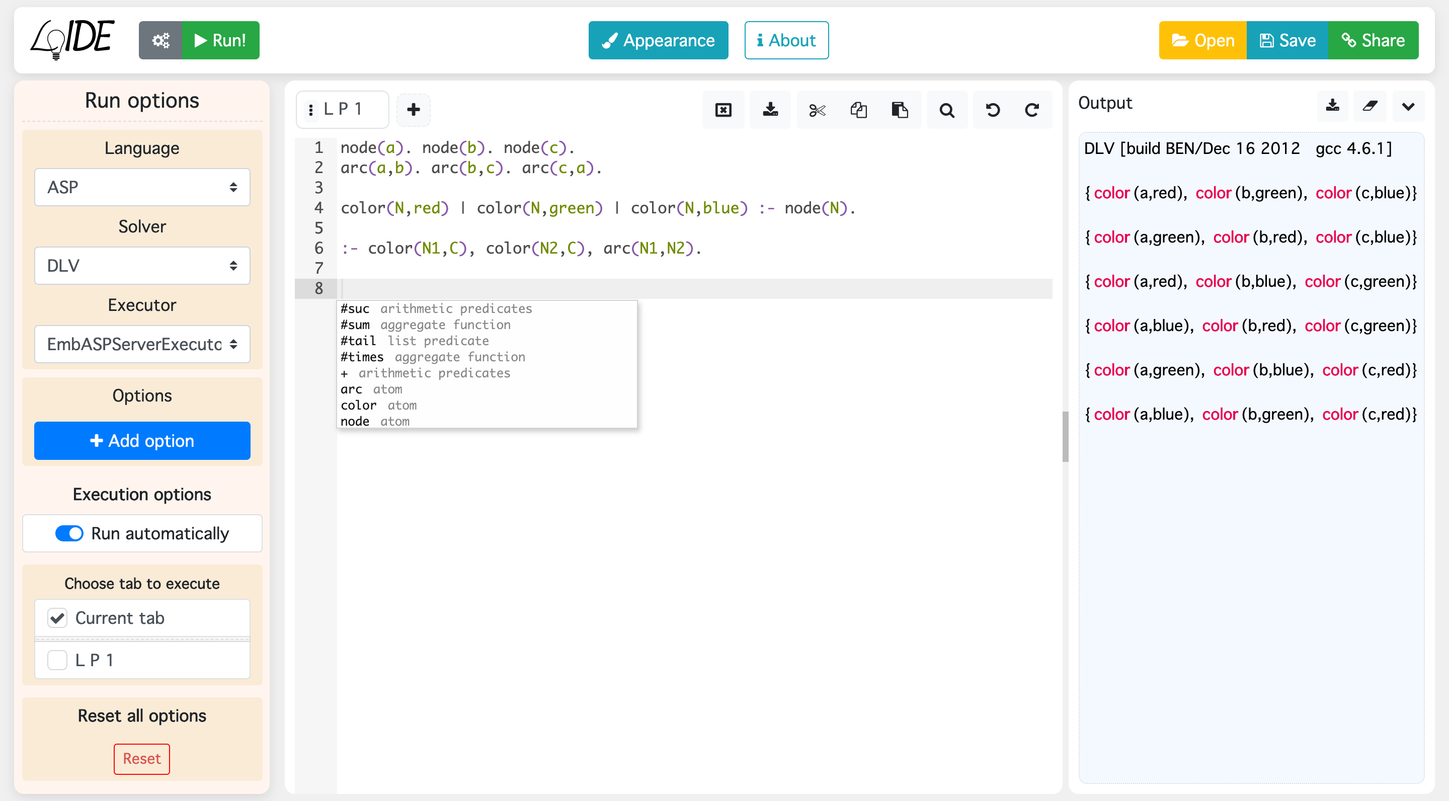 Loide-Classic Web GUI