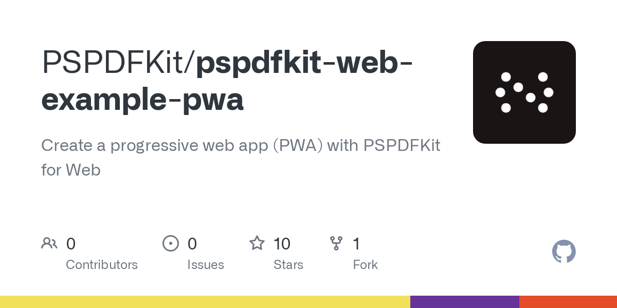 pspdfkit web example pwa