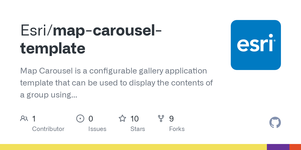 map carousel template