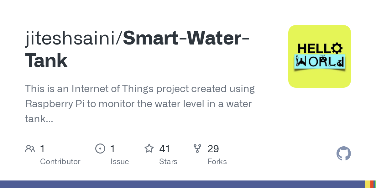 Smart Water Tank
