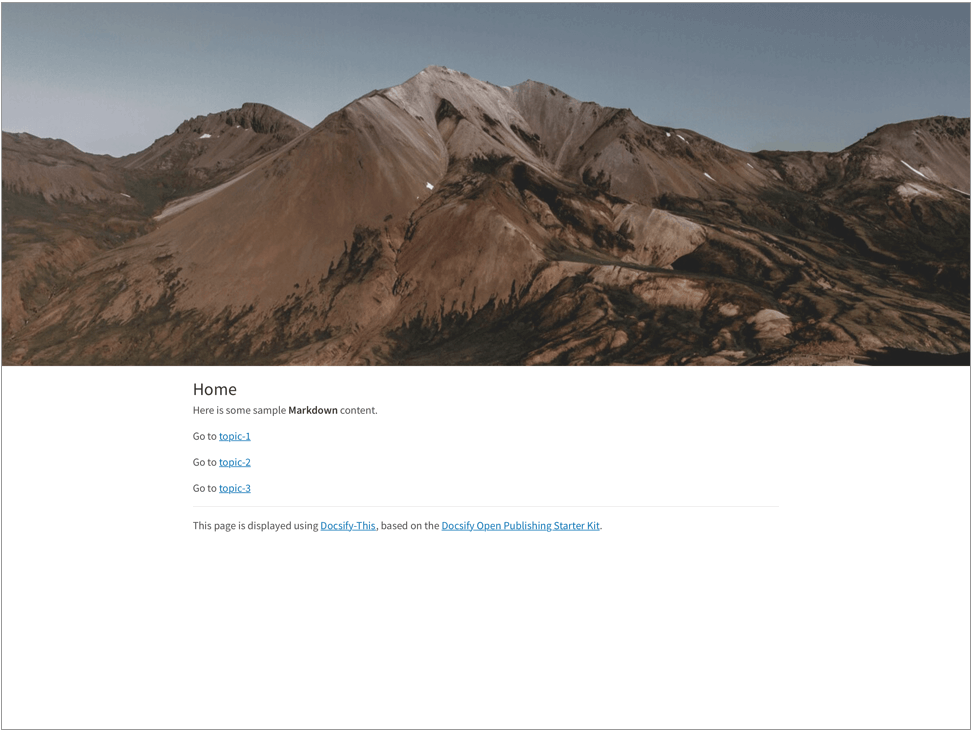 Docsify-此多页网站