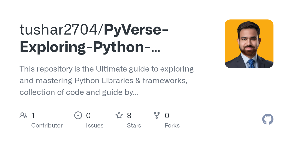PyVerse Exploring Python Frameworks