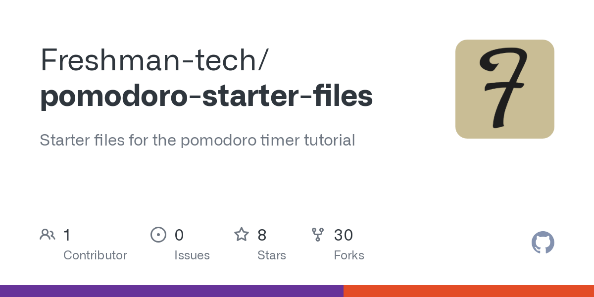 pomodoro starter files
