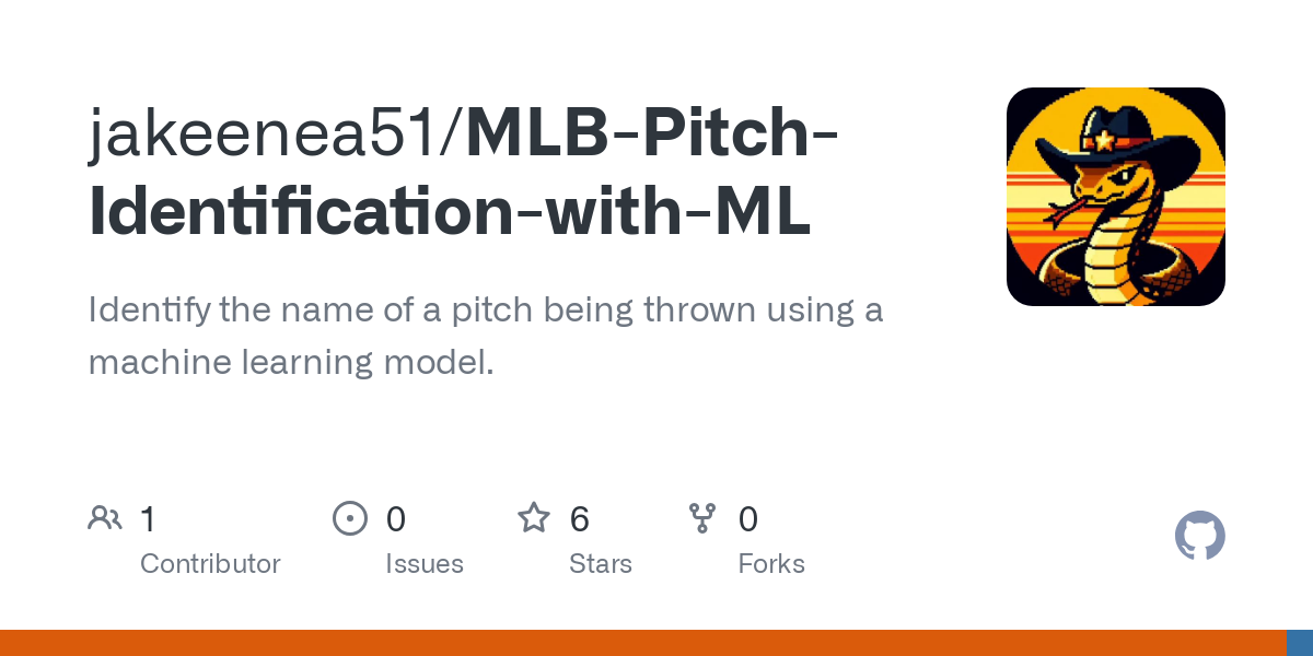 MLB Pitch Identification with ML