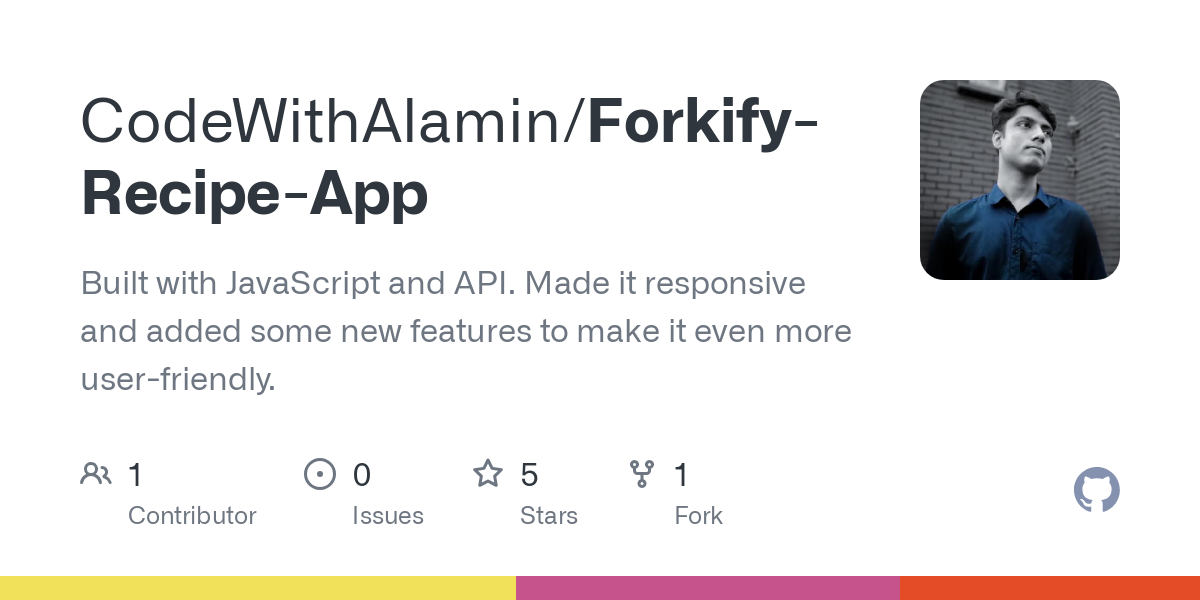 Forkify Recipe App