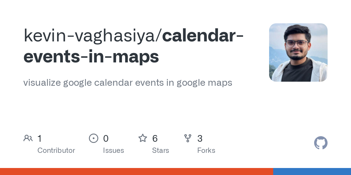 calendar events in maps