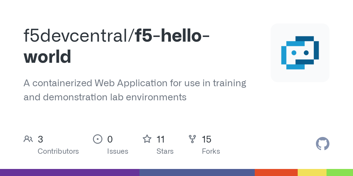 f5 hello world