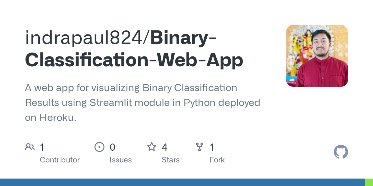 Binary Classification Web App