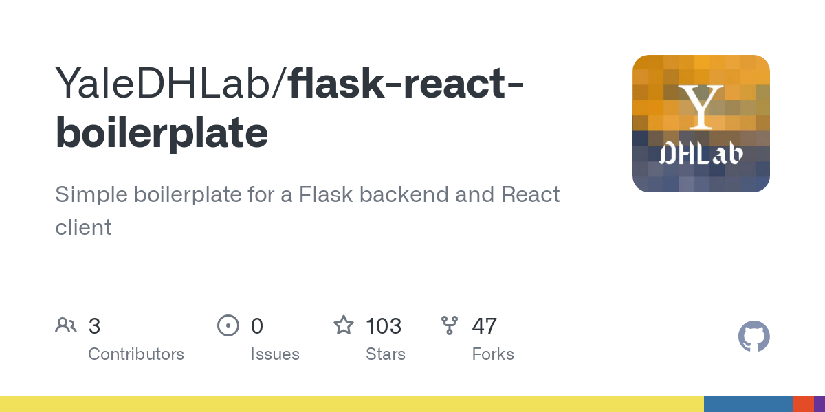 flask react boilerplate