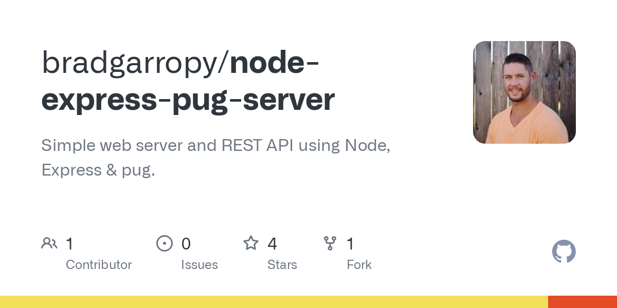 node express pug server
