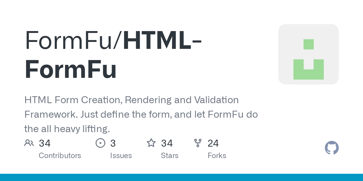 HTML FormFu