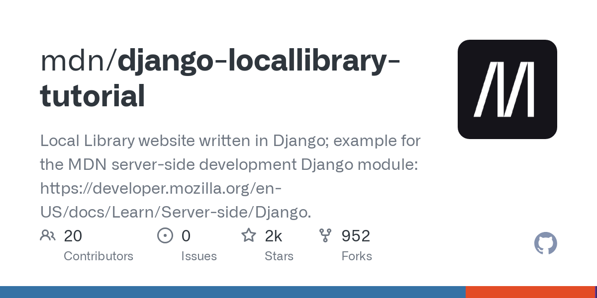django locallibrary tutorial