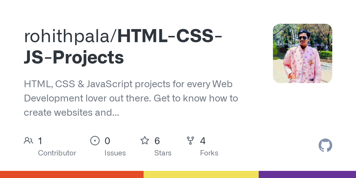HTML CSS JS Projects