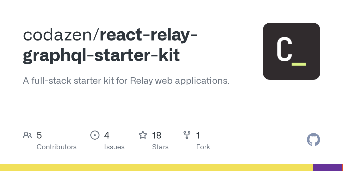 react relay graphql starter kit