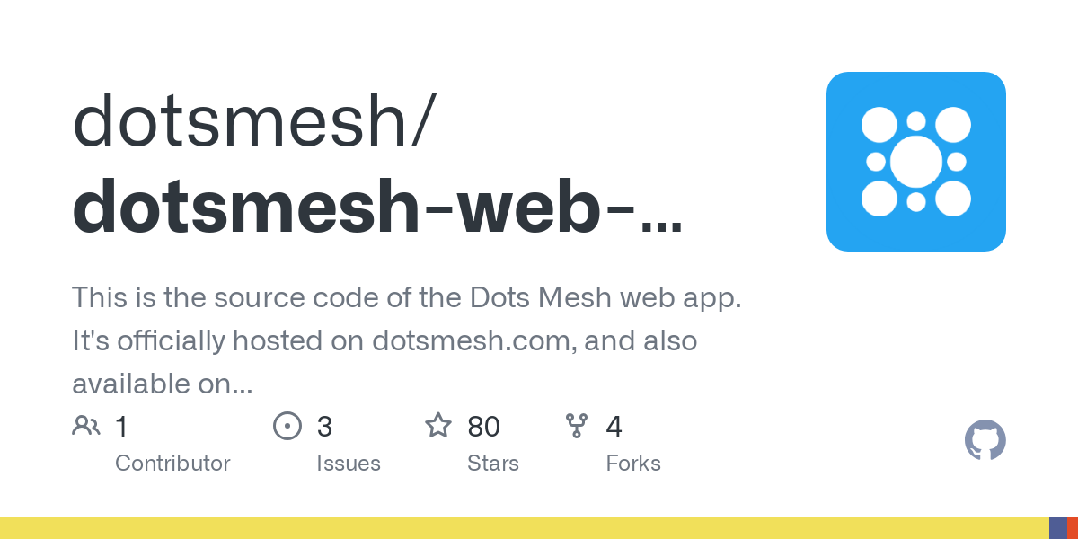 dotsmesh web app