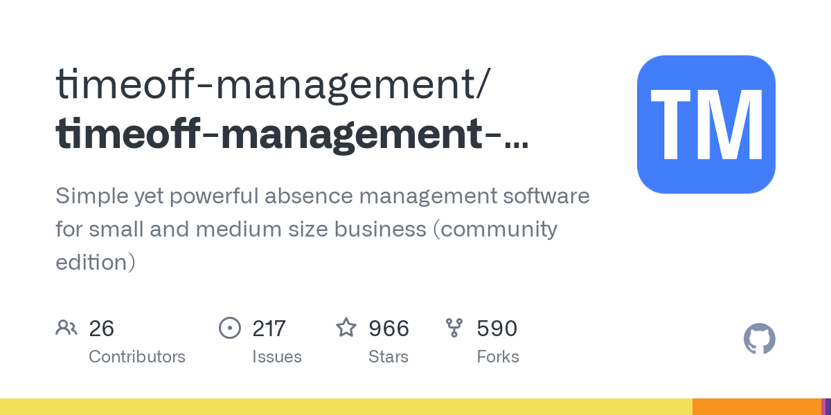 timeoff management application