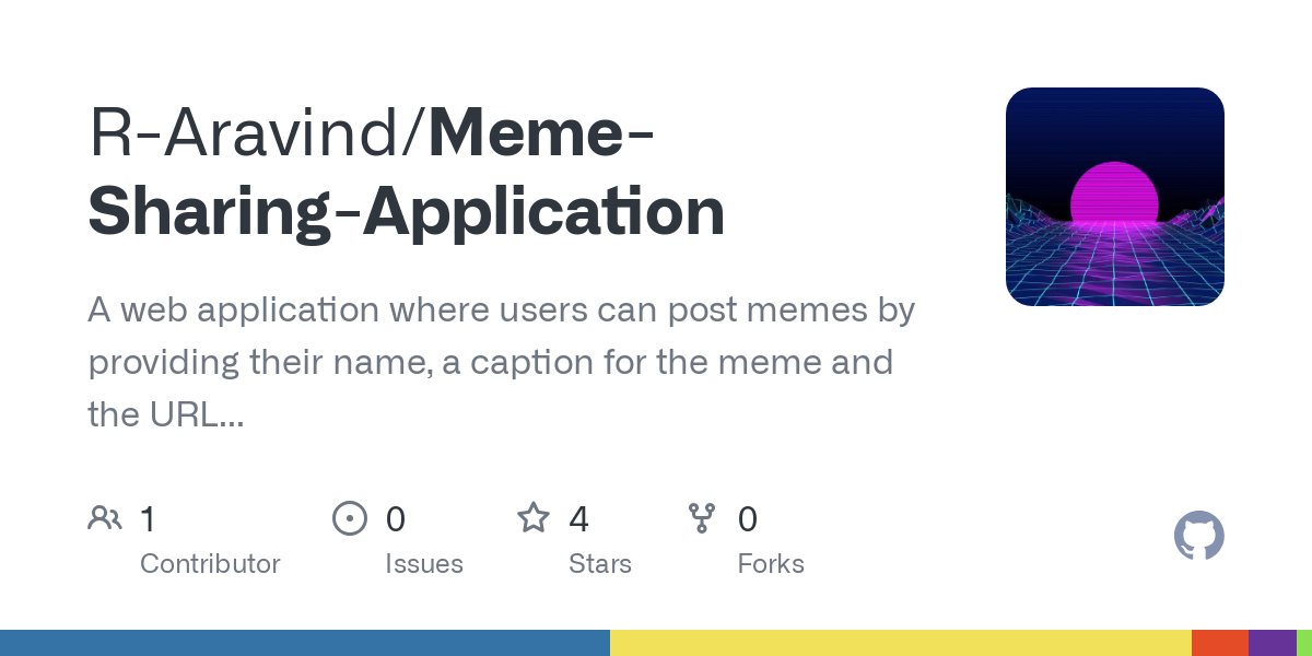 Meme Sharing Application