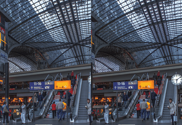 NAFSSR für Stereobild Superauflösung