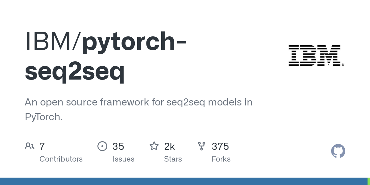 pytorch seq2seq