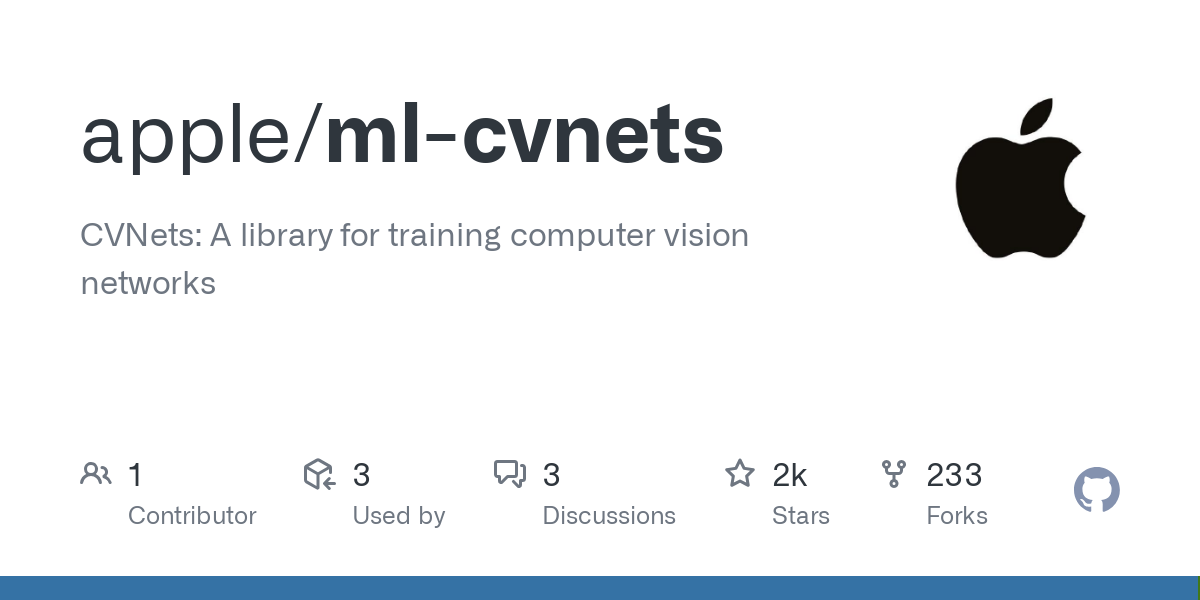ml cvnets