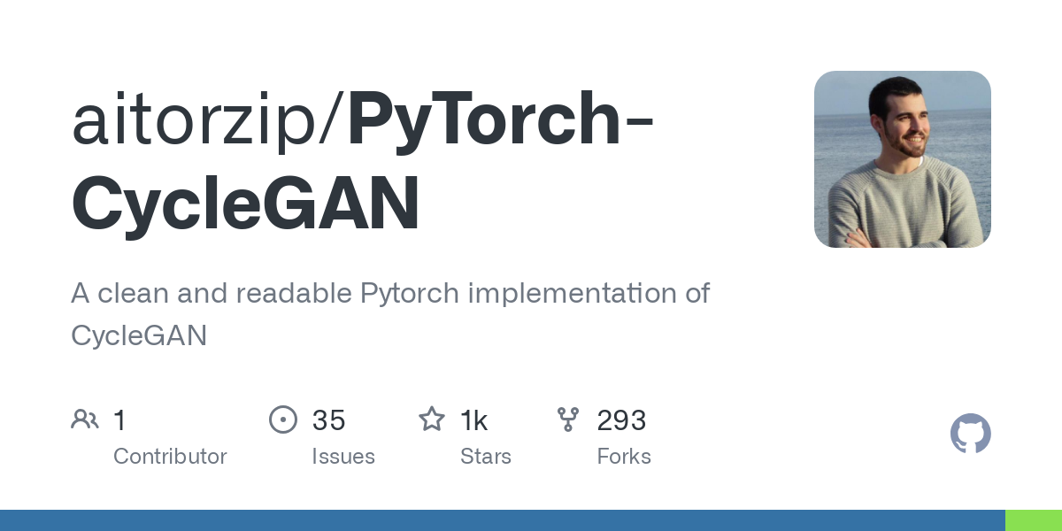 PyTorch CycleGAN