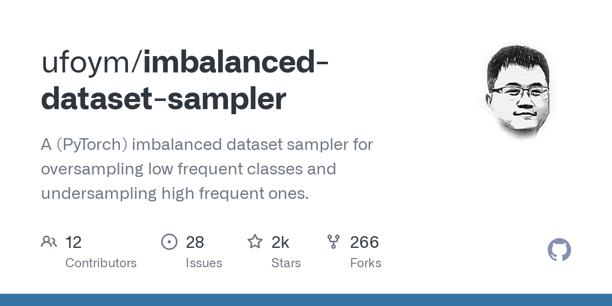 imbalanced dataset sampler