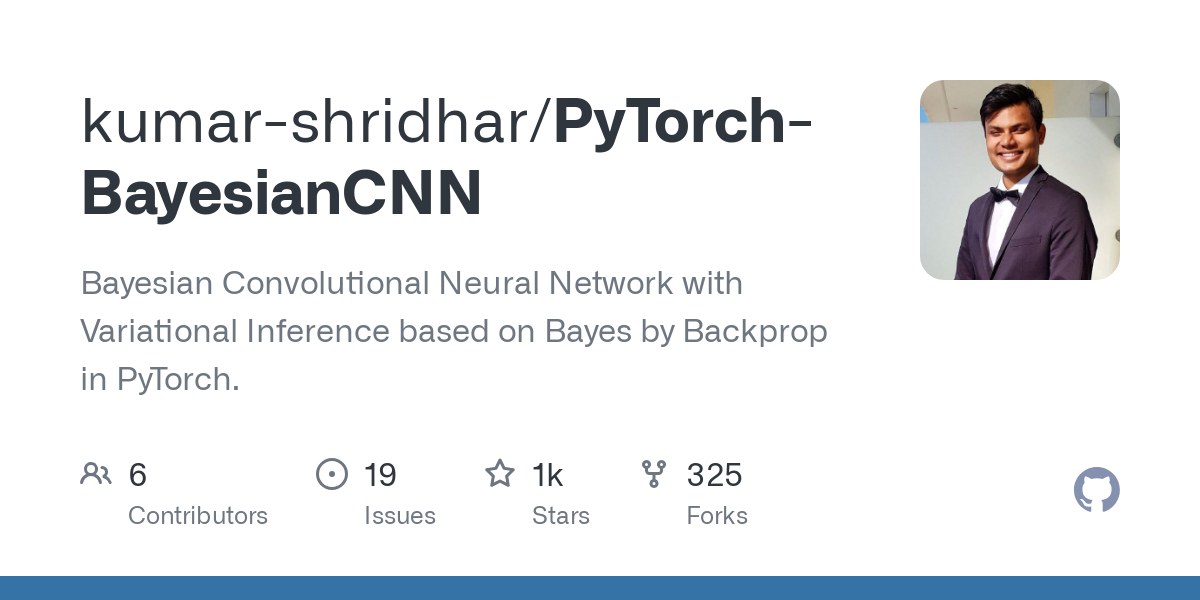PyTorch BayesianCNN