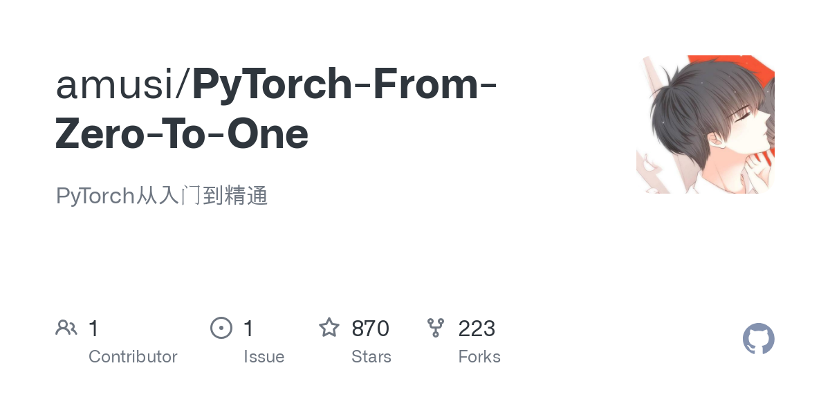 PyTorch From Zero To One