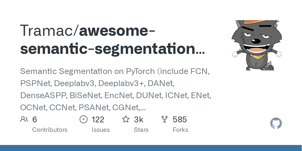 awesome semantic segmentation pytorch