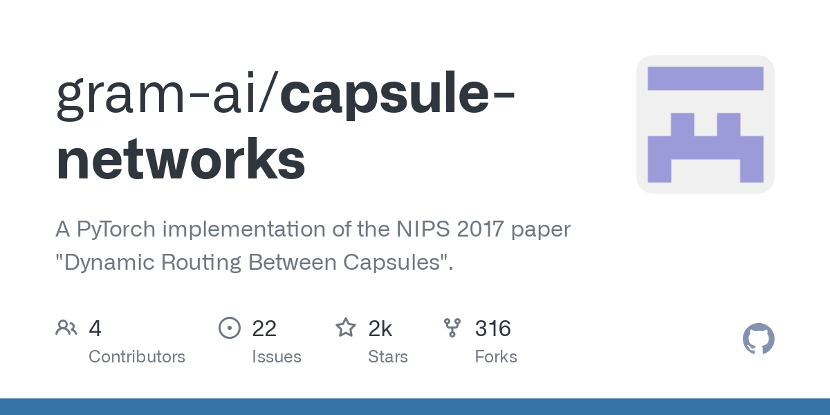 capsule networks