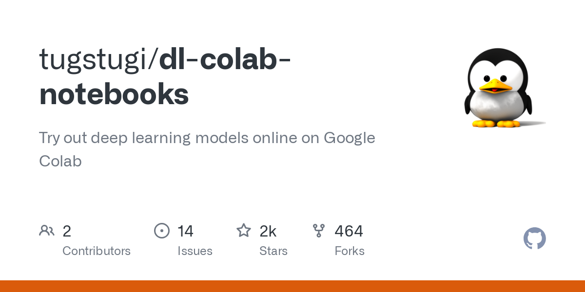 dl colab notebooks
