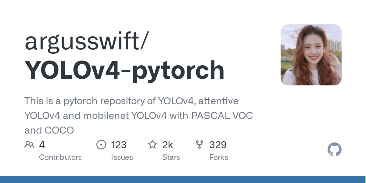 YOLOv4 pytorch