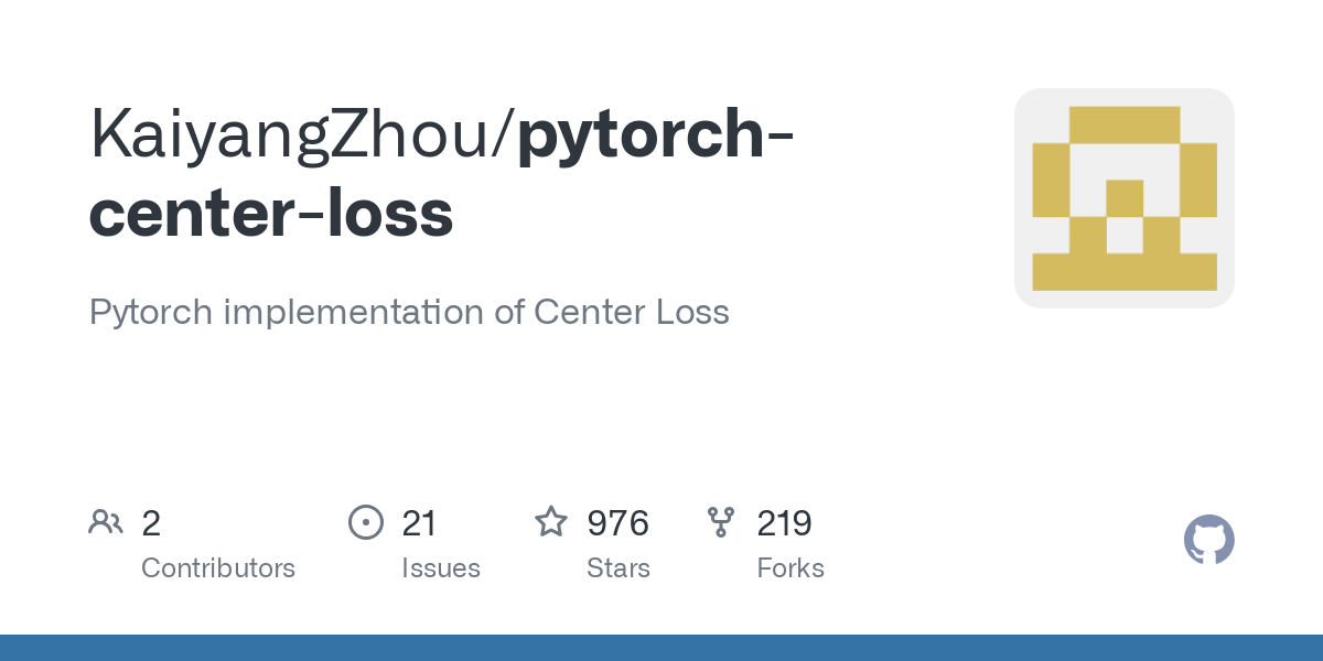 pytorch center loss