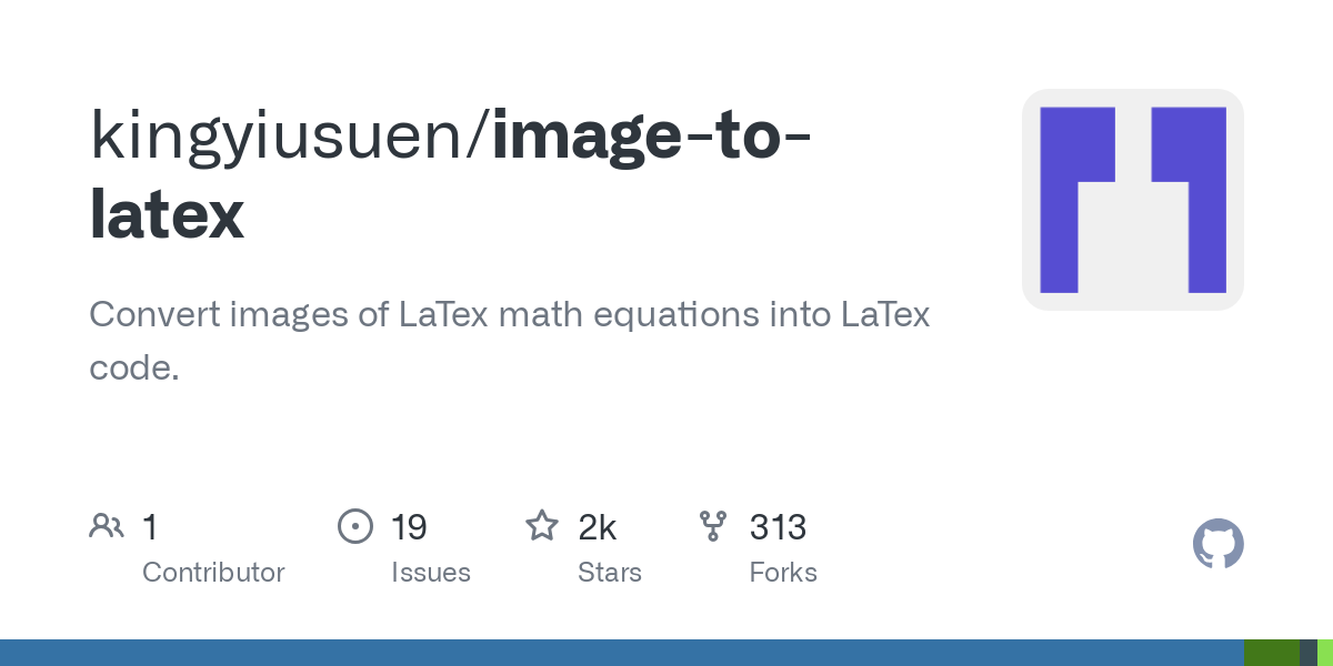 image to latex