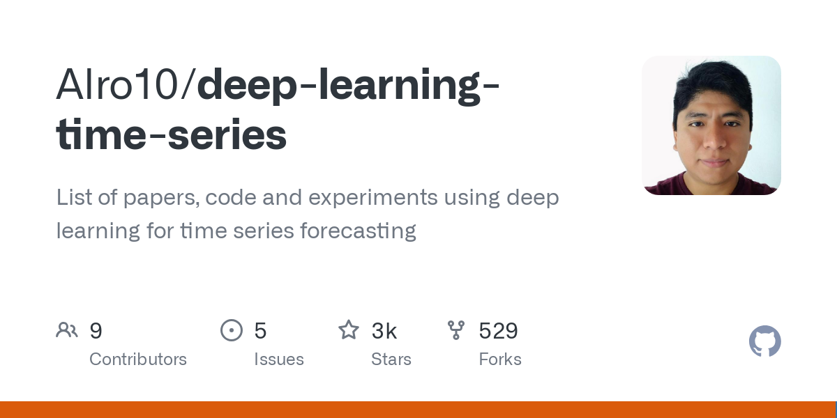deep learning time series