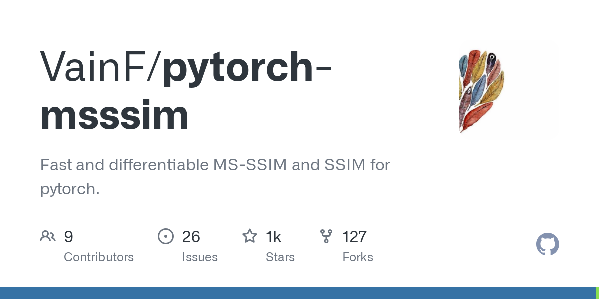 pytorch msssim