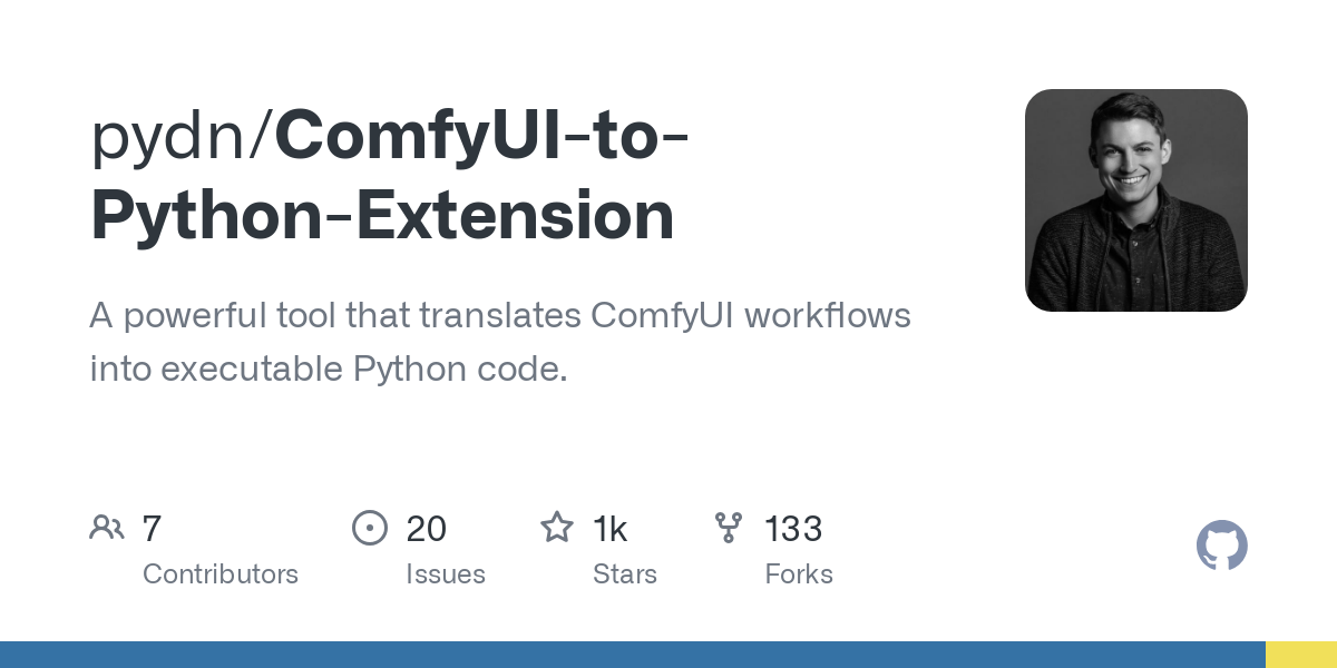ComfyUI to Python Extension