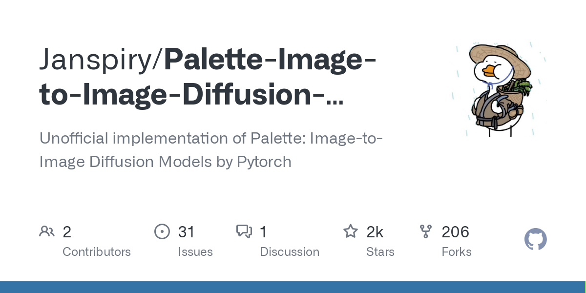 Palette Image to Image Diffusion Models