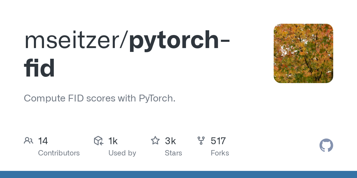 pytorch fid