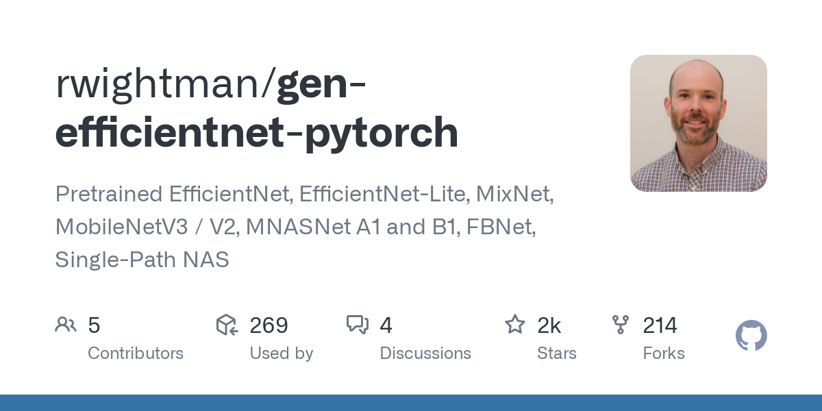 gen efficientnet pytorch