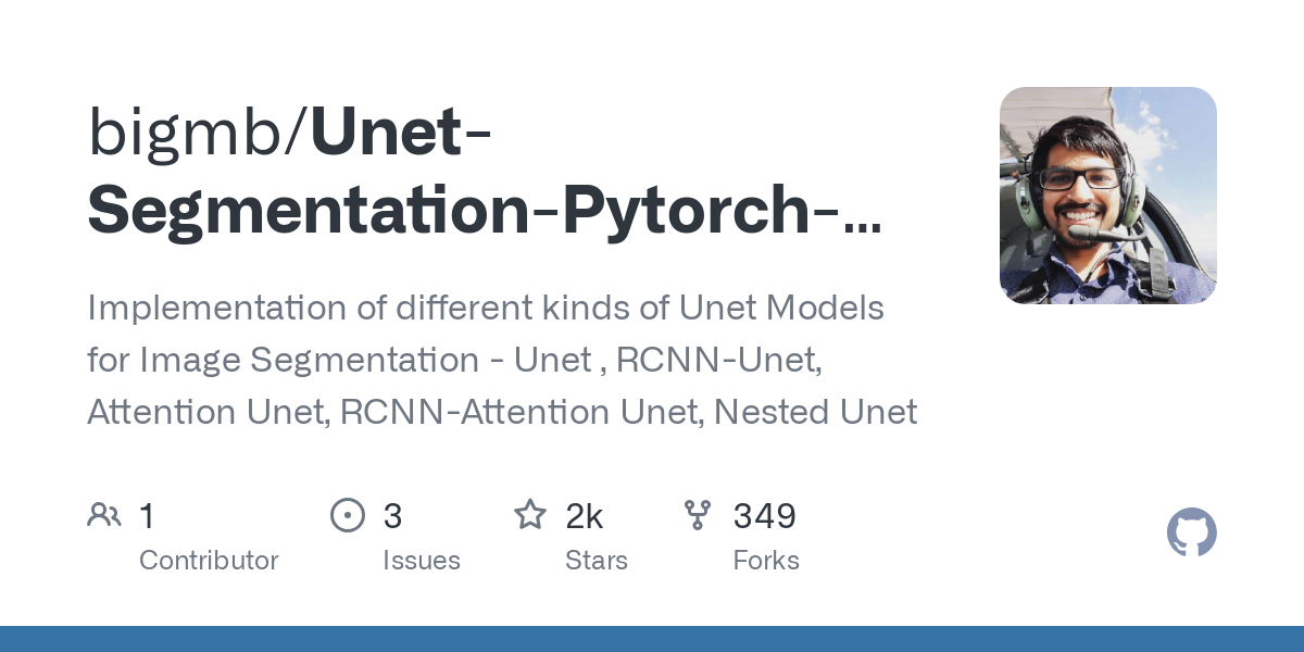 Unet Segmentation Pytorch Nest of Unets